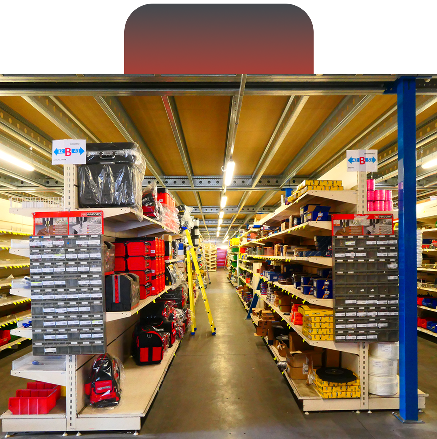 photo prise à l'intérieur de la logistique de moreau version mobile